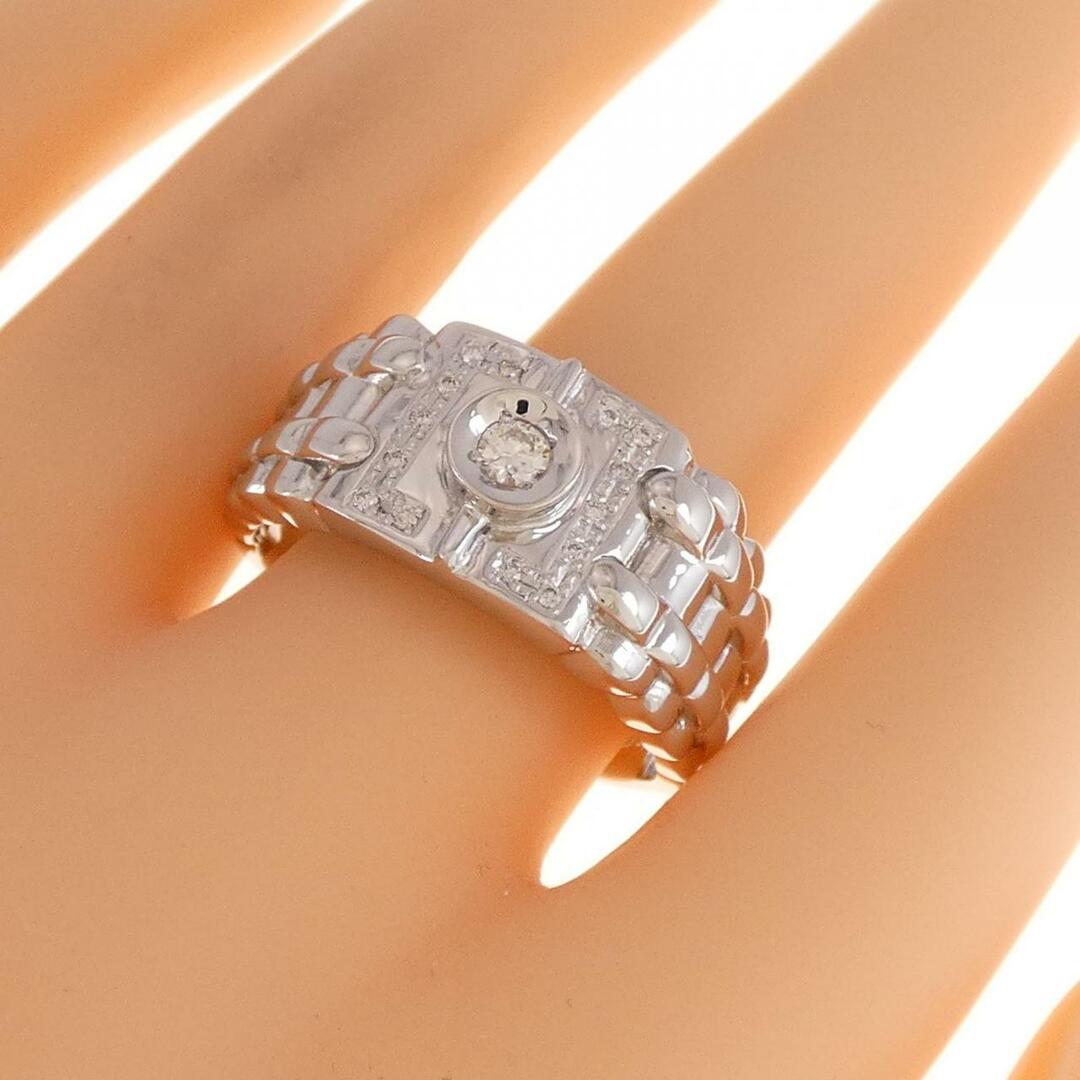 新品】PT ダイヤモンド リング 0.17CT - リング(指輪)