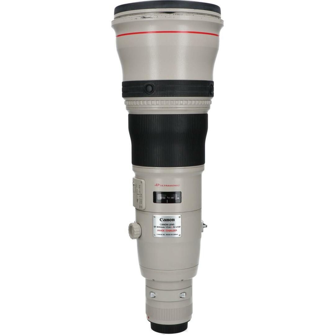 Canon(キヤノン)のＣＡＮＯＮ　ＥＦ８００ｍｍ　Ｆ５．６Ｌ　ＩＳ　ＵＳＭ スマホ/家電/カメラのカメラ(レンズ(ズーム))の商品写真