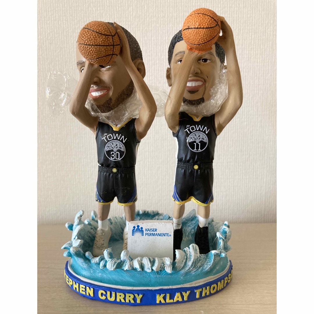NBA フィギュア ステファン カリー クレイ トンプソン バブルヘッド | フリマアプリ ラクマ