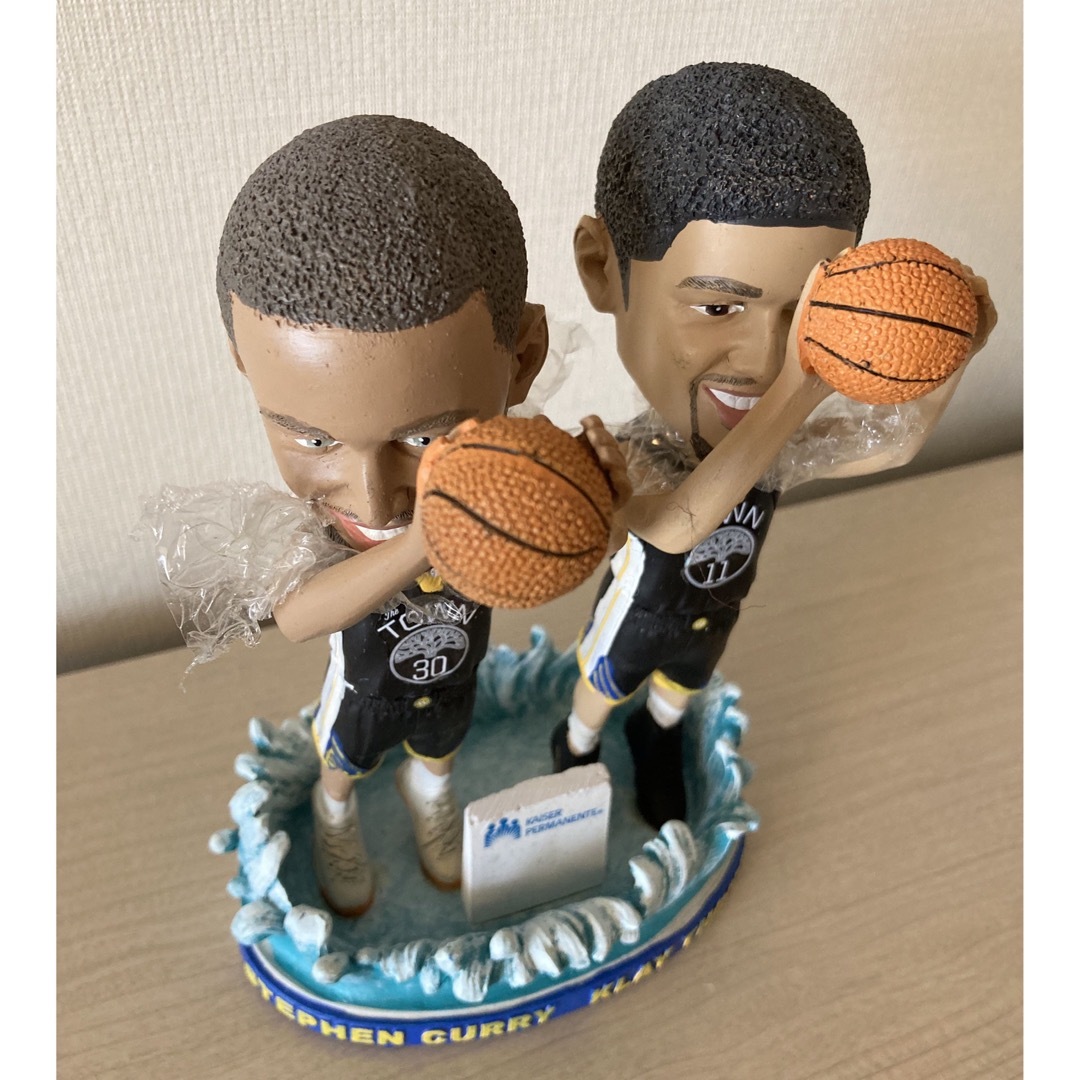 NBA フィギュア ステファン カリー クレイ トンプソン バブルヘッド