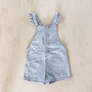 ザラキッズ(ZARA KIDS)のzarababy デニム　サロペット　オーバーオール　3-4 104 100(パンツ/スパッツ)