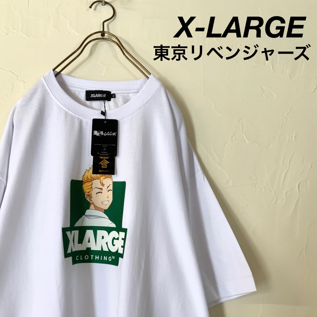 XLARGE(エクストララージ)の新品 X-LAGE × TOKYO REVENGERS TAKEMICHI XL メンズのトップス(Tシャツ/カットソー(半袖/袖なし))の商品写真