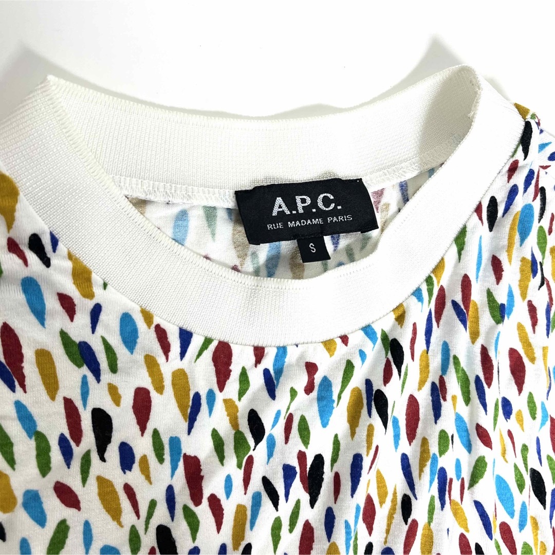 ついに再販開始！】 カラフル A.P.C. Tシャツ レディース S トップス