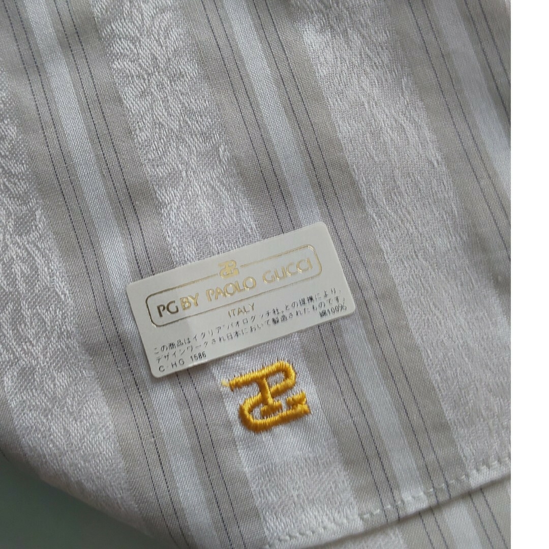 PAOLO GUCCI  ハンカチ メンズ メンズのファッション小物(ハンカチ/ポケットチーフ)の商品写真