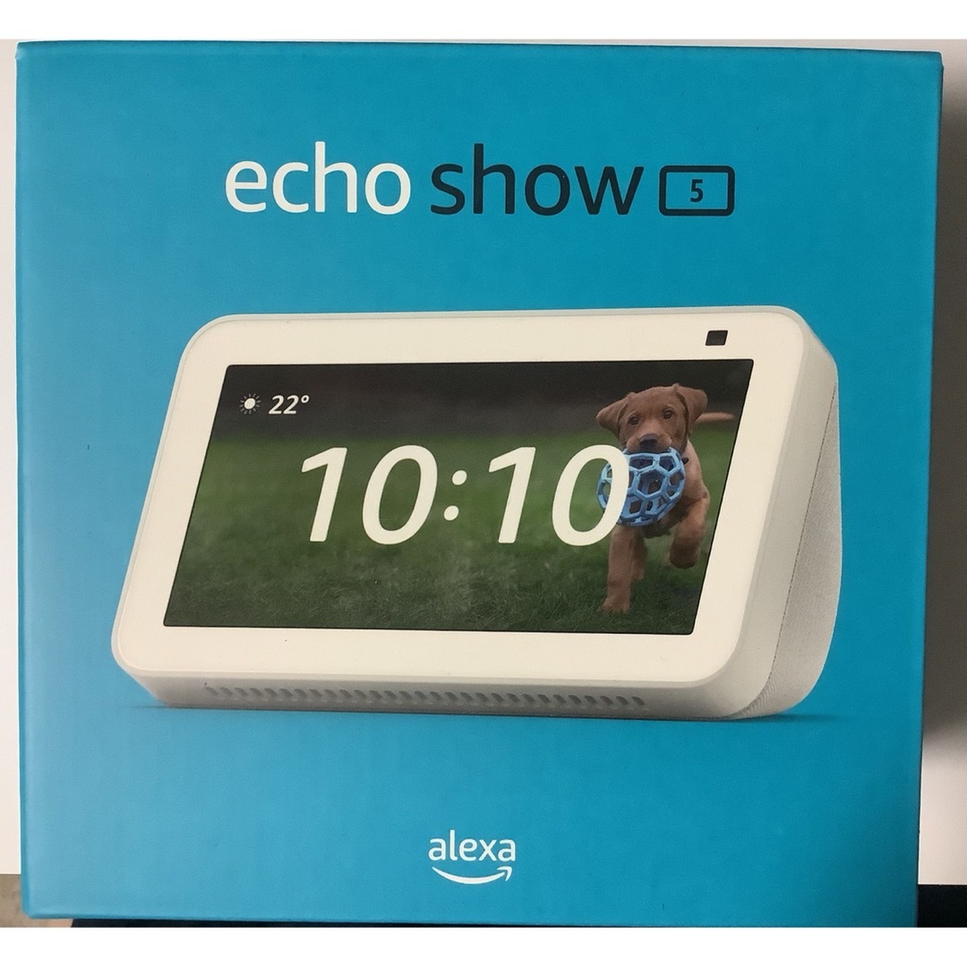 新品未開封Echo show5 第二世代 本体 Alexa ホワイトスマホ/家電/カメラ