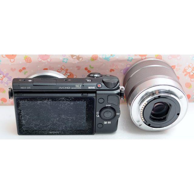 ディズニーセット＆WiFi搭載＆自撮り★ソニー NEX-5R レンズセット