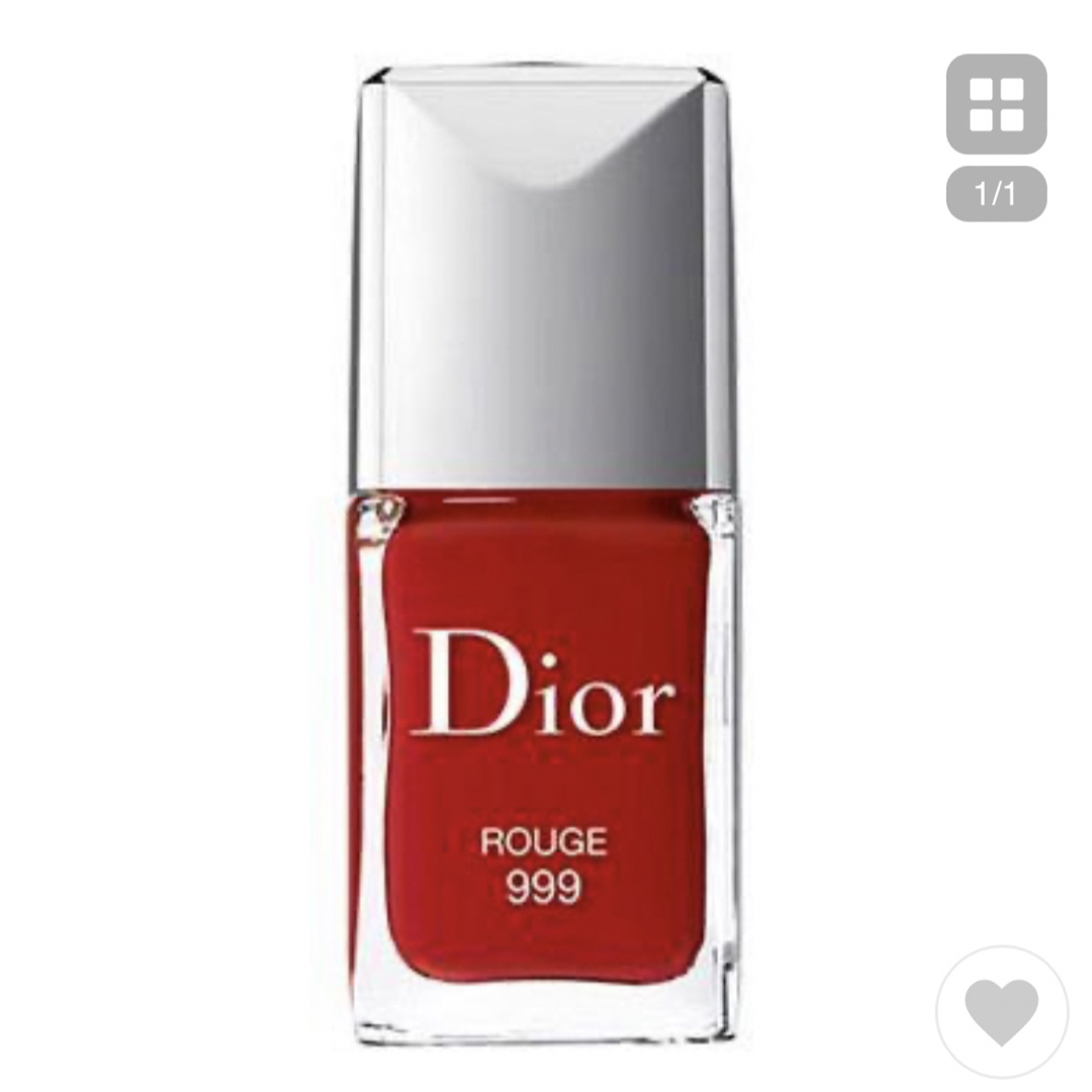 Christian Dior(クリスチャンディオール)のディオール ヴェルニ 999番 コスメ/美容のネイル(マニキュア)の商品写真