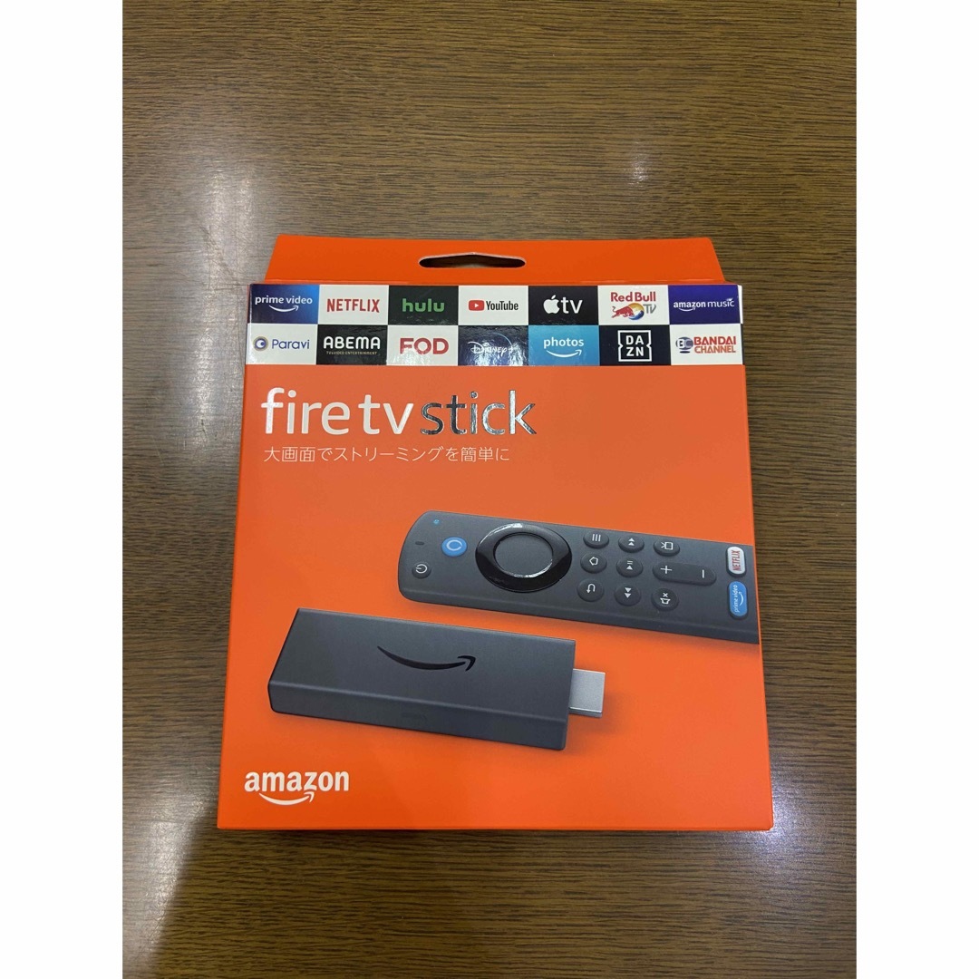 Amazon(アマゾン)の新品未開封 fire tv stick  スマホ/家電/カメラのテレビ/映像機器(その他)の商品写真