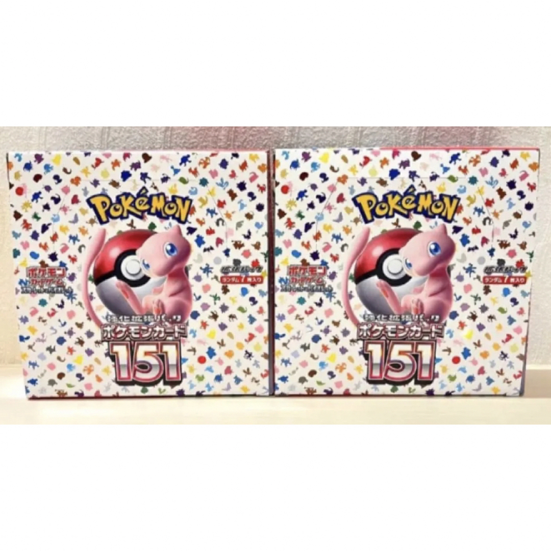 ポケモンカードポケモンカード　151 2box