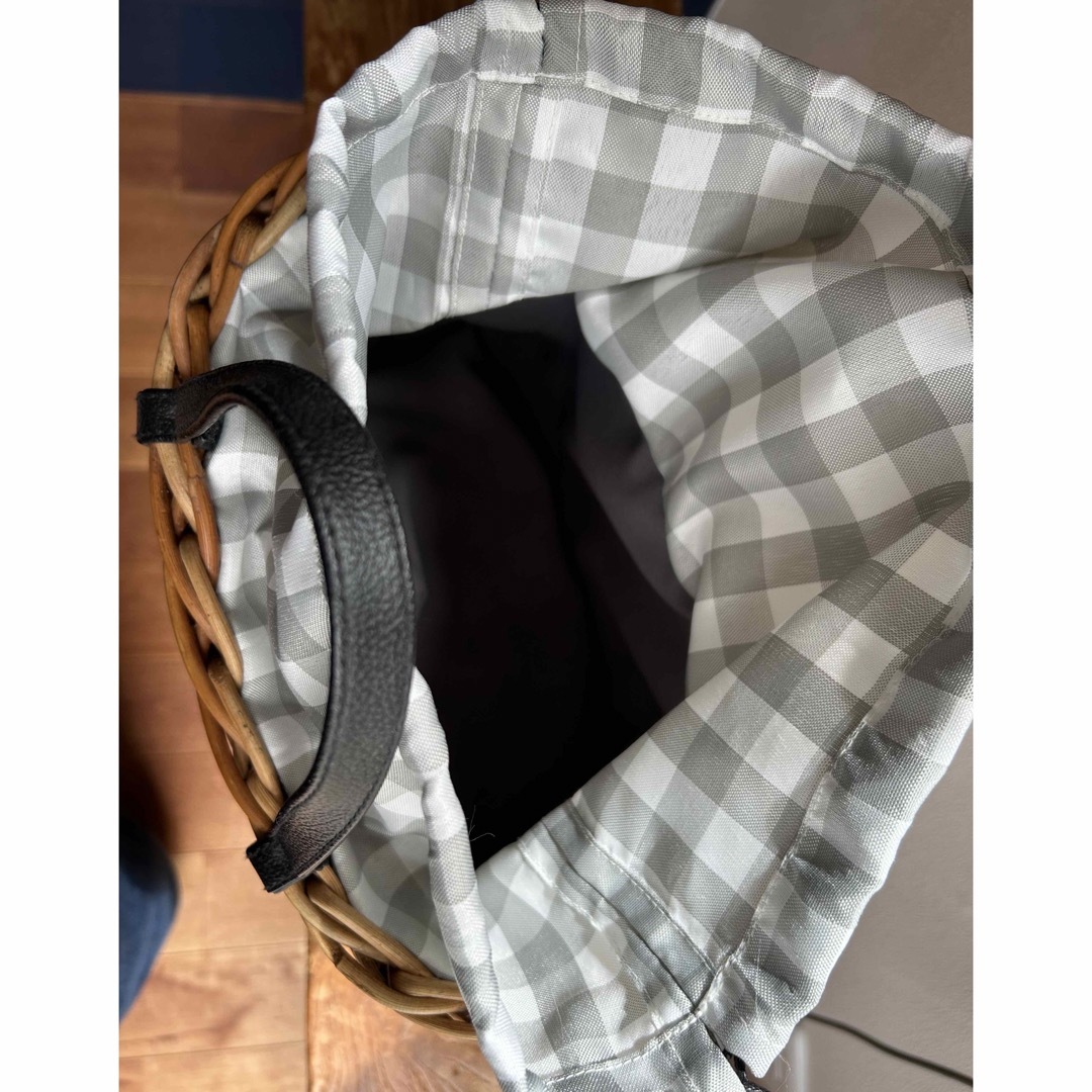 CACHELLIE(カシェリエ)のカシェリエ　カゴトート　アルログ　未使用 レディースのバッグ(かごバッグ/ストローバッグ)の商品写真