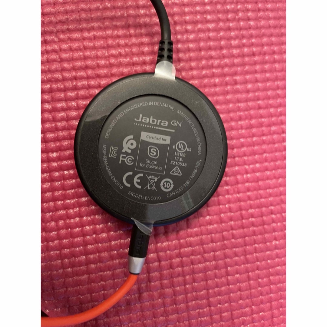 JABRA ヘッドセット　ENC010 スマホ/家電/カメラのオーディオ機器(ヘッドフォン/イヤフォン)の商品写真