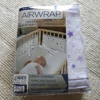 【未使用品】AIRWRAPベビーベットガード(ベビーベッド)