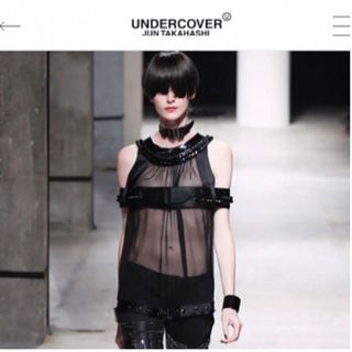 アンダーカバー(UNDERCOVER)のundercover シースルートップス(カットソー(半袖/袖なし))