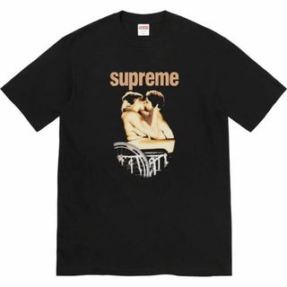 シュプリーム(Supreme)の新品  M supreme 23ss kiss tee Black(Tシャツ/カットソー(半袖/袖なし))