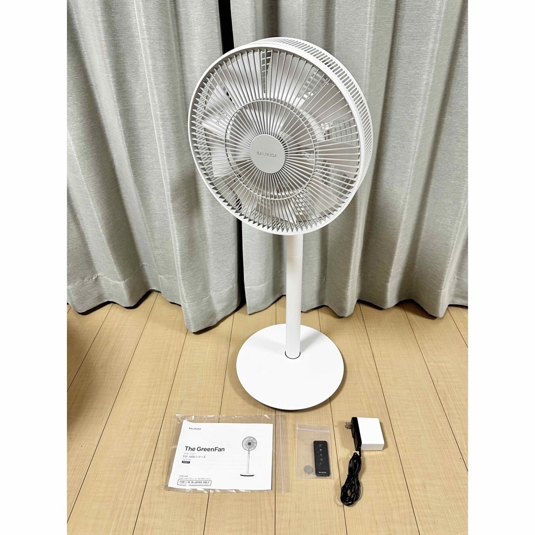 BALMUDA - 美品 BALMUDA The GreenFan EGF-1600 扇風機の通販 by お ...