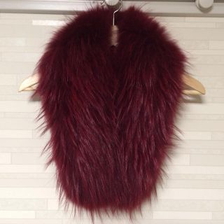 ルシェルブルー ファーマフラー マフラー/ショールレディースの通販