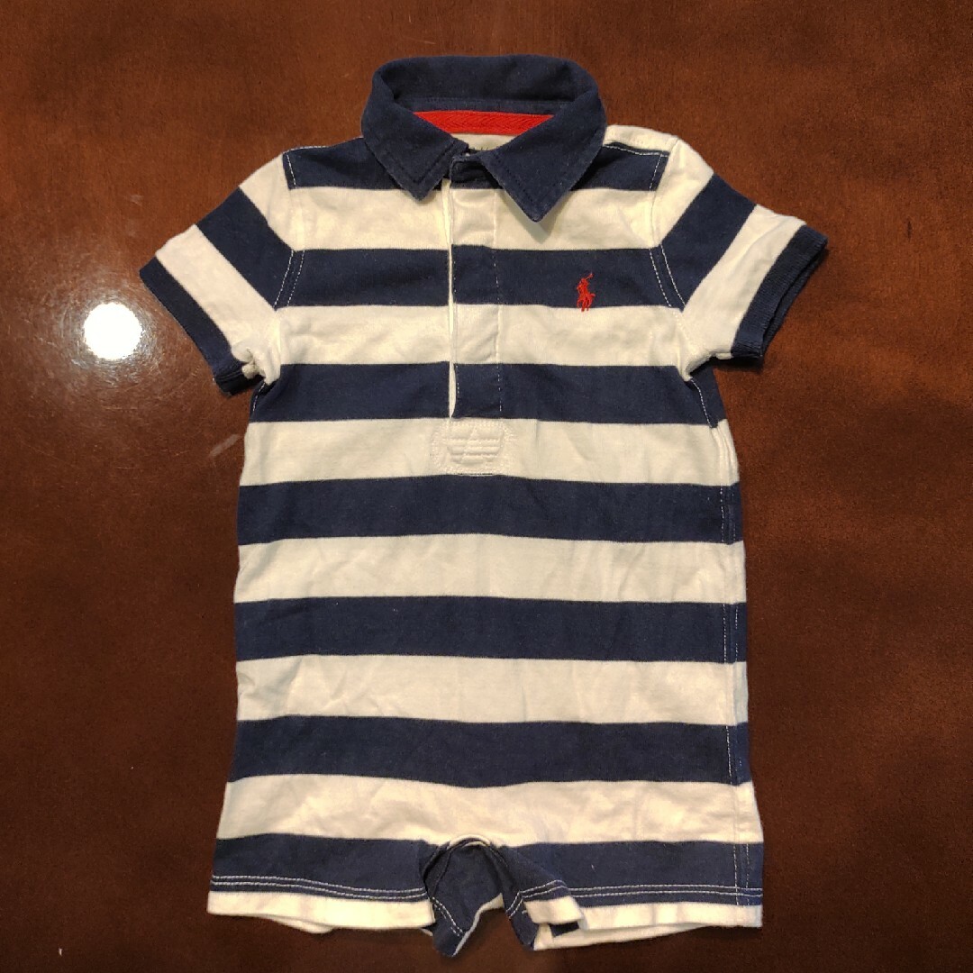 POLO RALPH LAUREN(ポロラルフローレン)の【Ralph Lauren】半袖ロンパース キッズ/ベビー/マタニティのベビー服(~85cm)(ロンパース)の商品写真