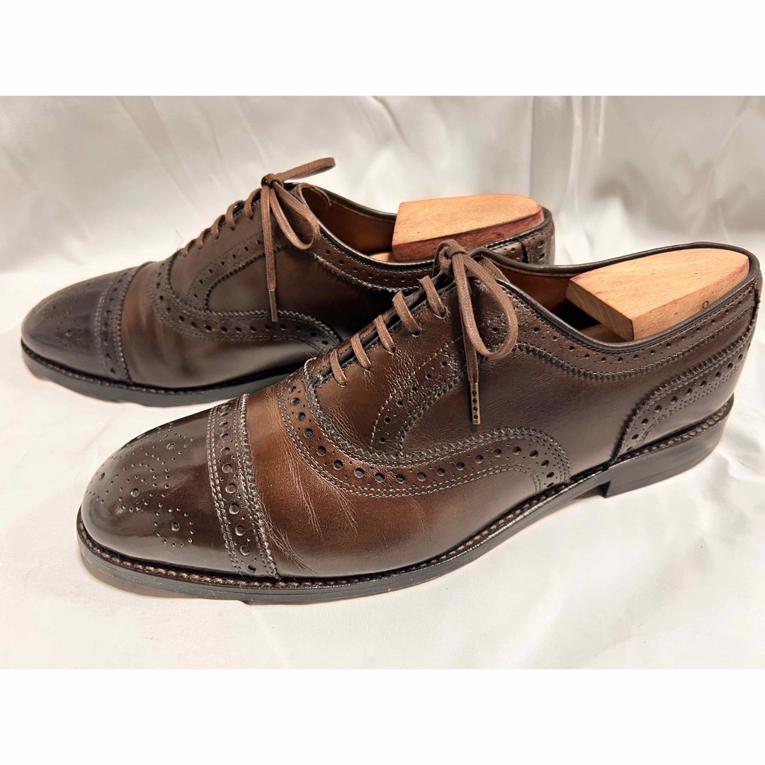 お買い得新品 Allen Edmonds - ALLEN EDOMONDS Strand セミブローグ