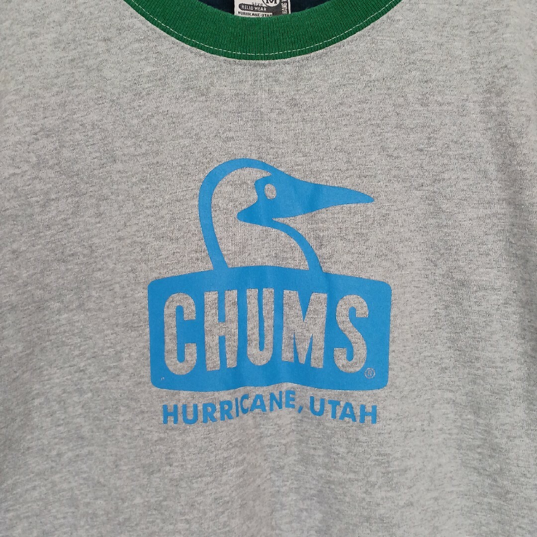 CHUMS(チャムス)のメンズTシャツ CHUMS チャムス マルチカラー M キャンプ アウトドア メンズのトップス(Tシャツ/カットソー(半袖/袖なし))の商品写真