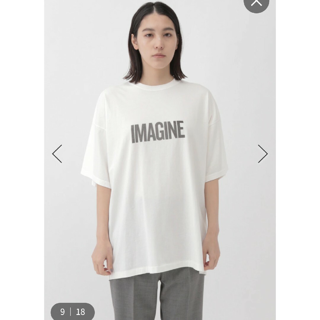 新品タグあり★CHAOS レミレリーフ別注IMAGINE プリントＴシャツ◆完売