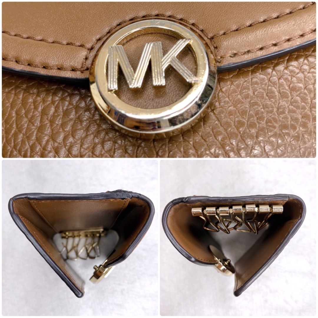 Michael Kors(マイケルコース)のマイケルコース 6連 キーケース 三つ折り レディース メンズ コンパクト レディースのファッション小物(キーケース)の商品写真