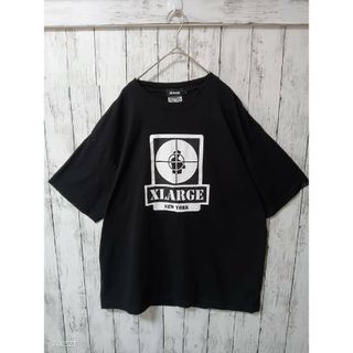 エクストララージ(XLARGE)のパブリックエネミー×エクストララージ　Tシャツ コラボ　ブラック　XLサイズ(Tシャツ/カットソー(半袖/袖なし))