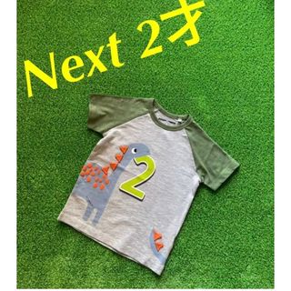 ネクスト(NEXT)の☀︎Next大きめ2才バースデーTシャツ98cm(Tシャツ/カットソー)