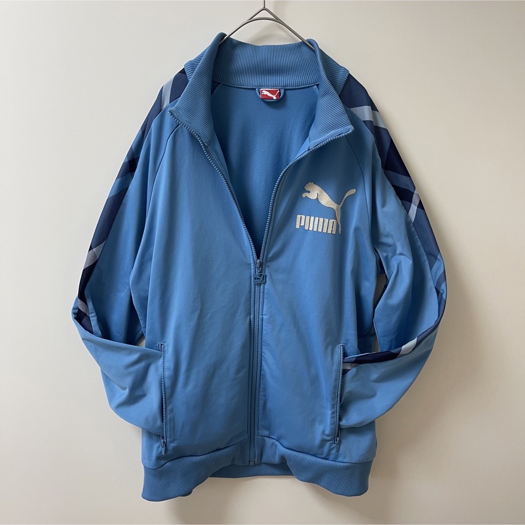 vintagePUMA　目利きプーマ　トラックジャケットジャージ　ネイビー