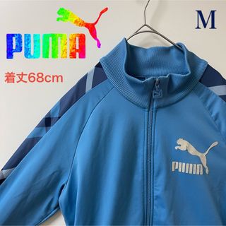 プーマ(PUMA)のvintagePUMA　目利きプーマ　トラックジャケット古着ジャージ　サッカー(ジャージ)