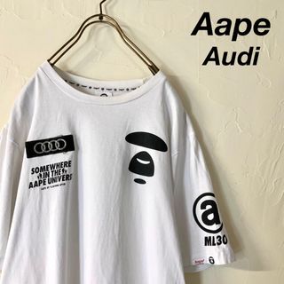 A BATHING APE ✖️ Audi エイプ アウディ デザイン tシャツ