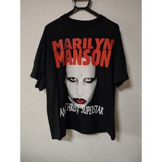 【値下げ不可】古着 Marilyn Manson(Tシャツ/カットソー(半袖/袖なし))