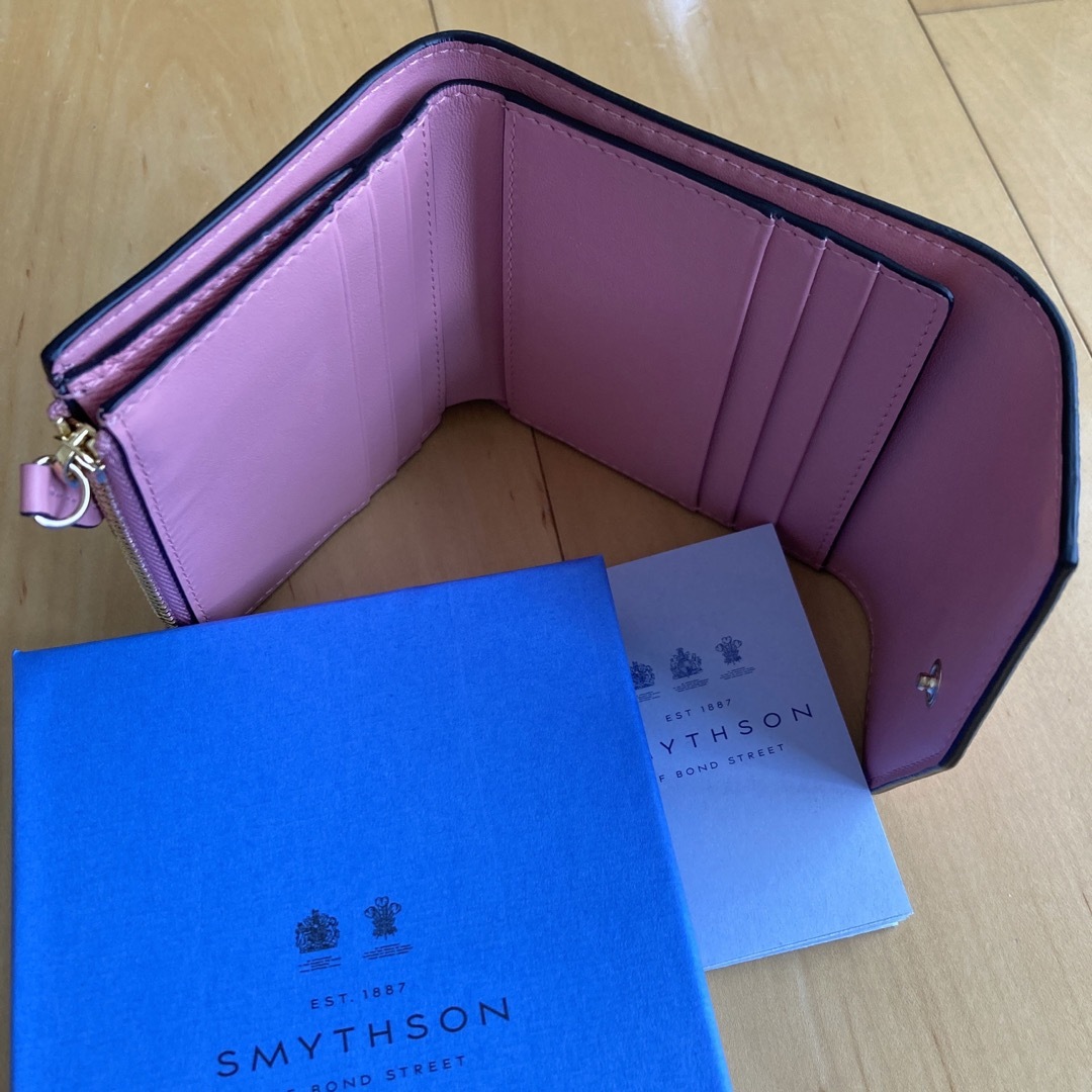 Smythson(スマイソン)のくりりん様専用　スマイソン　 Envelope コンパクトウォレット レディースのファッション小物(財布)の商品写真