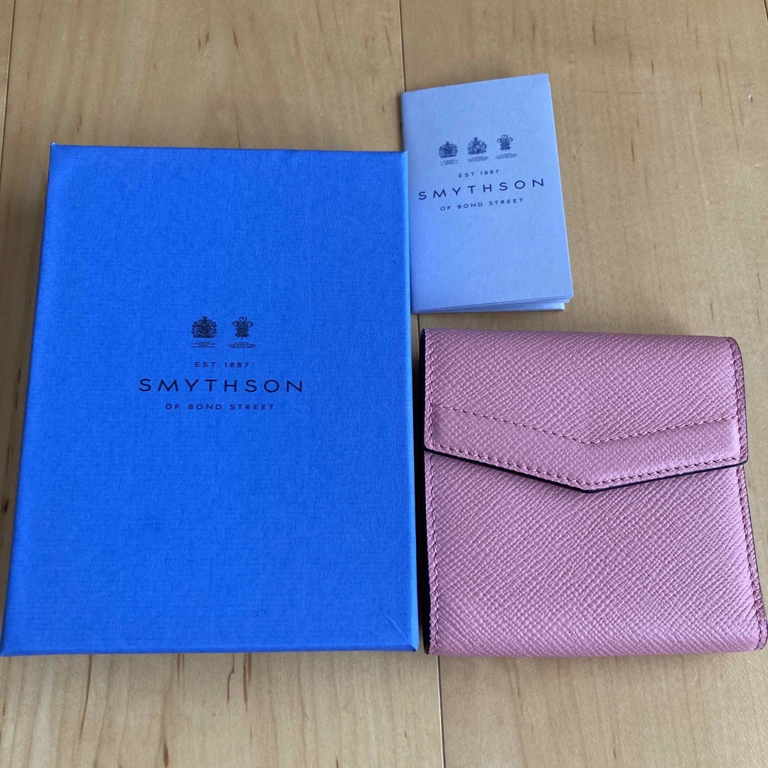 Smythson(スマイソン)のくりりん様専用　スマイソン　 Envelope コンパクトウォレット レディースのファッション小物(財布)の商品写真