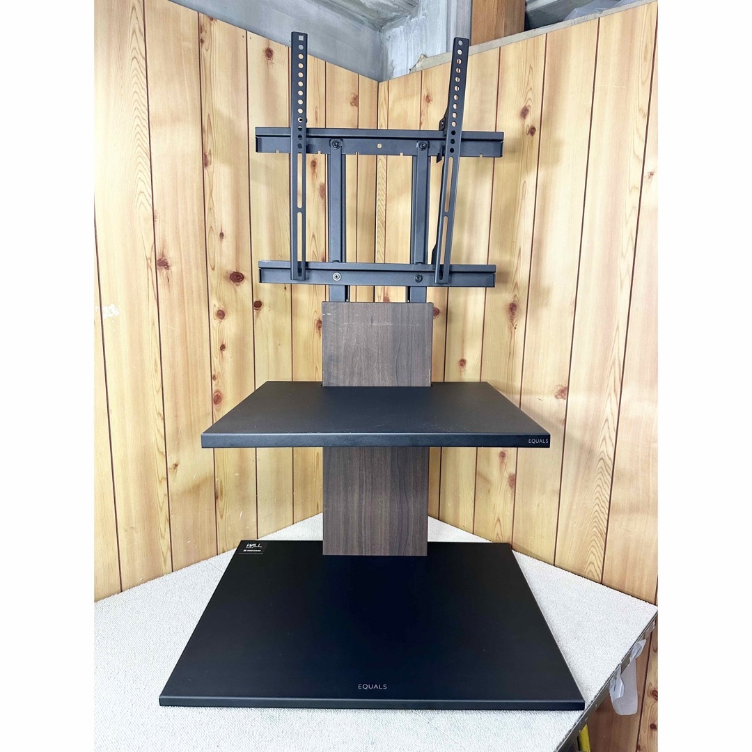 WALL V2 TV STAND ナカムラ ロータイプ テレビスタンド ブラック - 棚