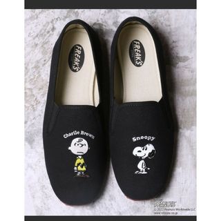 フリークスストア(FREAK'S STORE)の1989様　FREAKS STORE PEANUTS 別注　カンフーシューズ(スリッポン/モカシン)