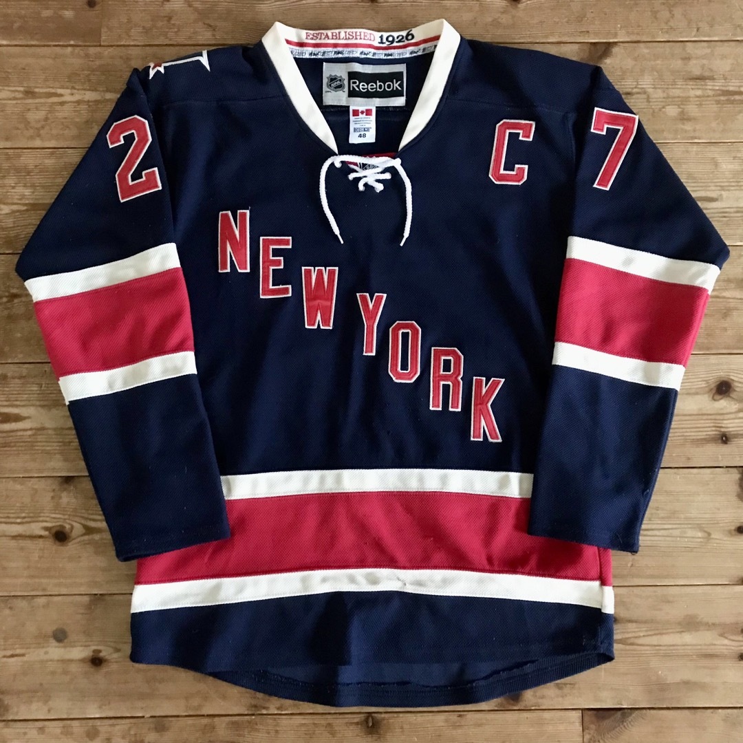 NHLアイスホッケー ニューヨークレンジャーズ 85th 記念ユニフォーム