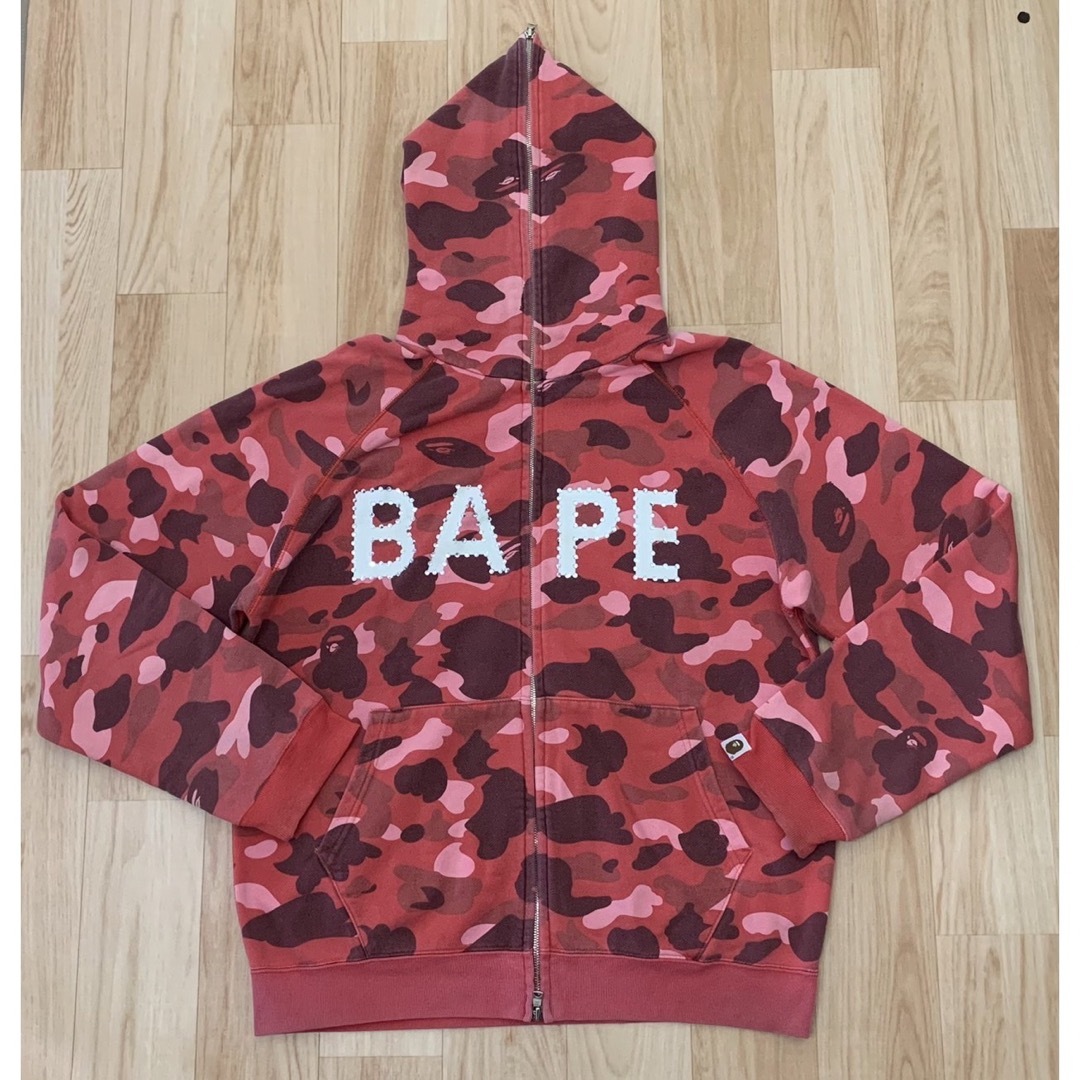 ★激レア★ APE BAPEロゴ ラインストーン パーカー M スワロフスキー | フリマアプリ ラクマ