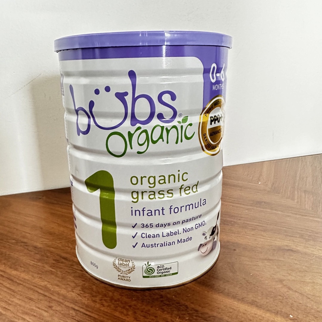 Bubs（バブス）オーガニック Organic 粉ミルク ステップ1