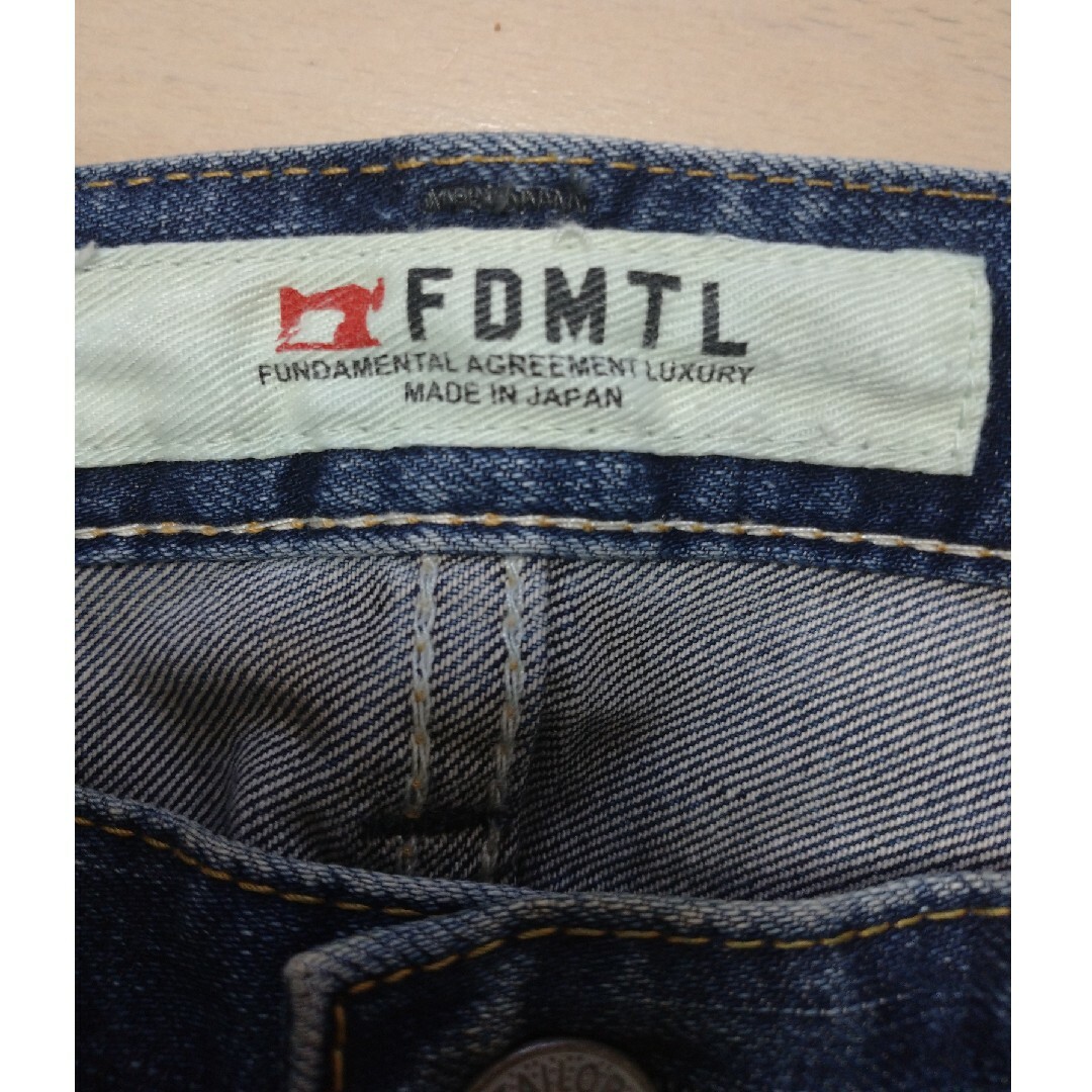 FUNDAMENTAL(ファンダメンタル) ストレッチダメージ加工デニム 32