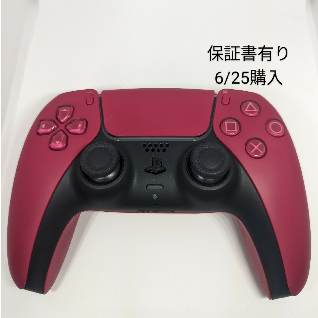 新品未開封　PS5 DualSense ワイヤレスコントローラーコズミックレッド