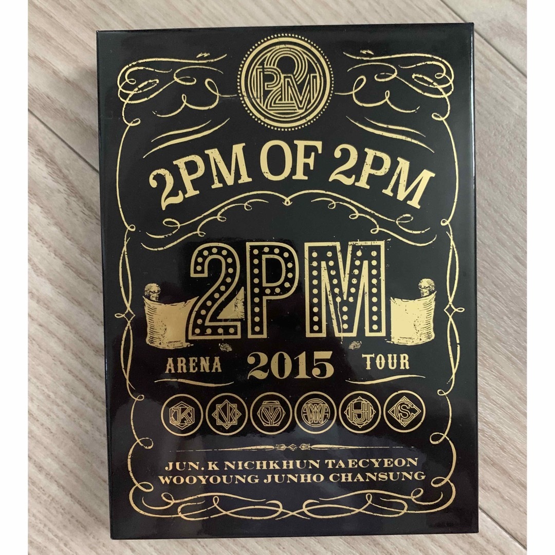 2PM　ARENA　TOUR　2015　2PM　OF　2PM（初回生産限定盤）  エンタメ/ホビーのDVD/ブルーレイ(ミュージック)の商品写真