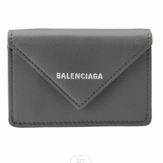 バレンシアガ(Balenciaga)のBALENCIAGA バレンシアガ ペーパーミニウォレット 三つ折り財布(財布)