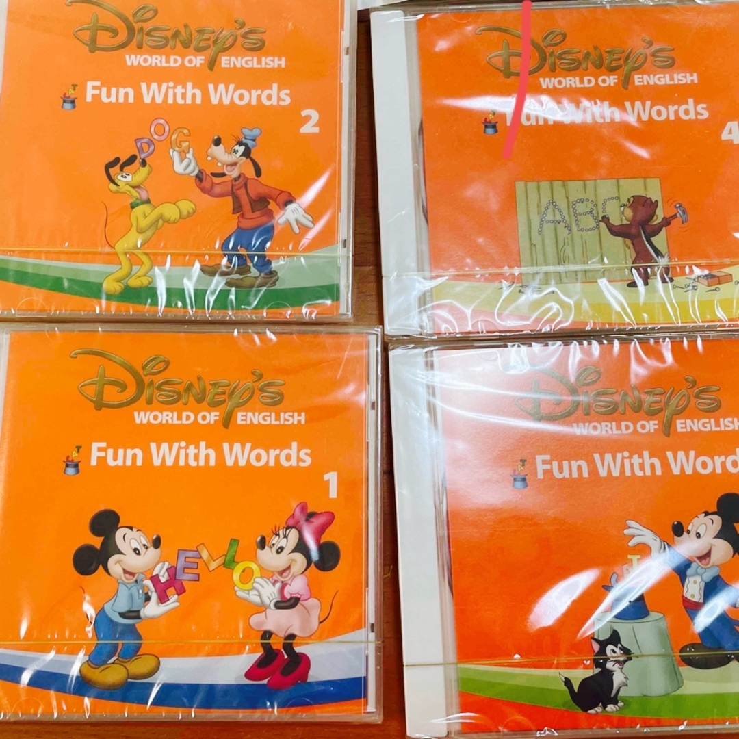 Disney - DWE fun with words CD 4枚セットの通販 by なもみ・断捨離中