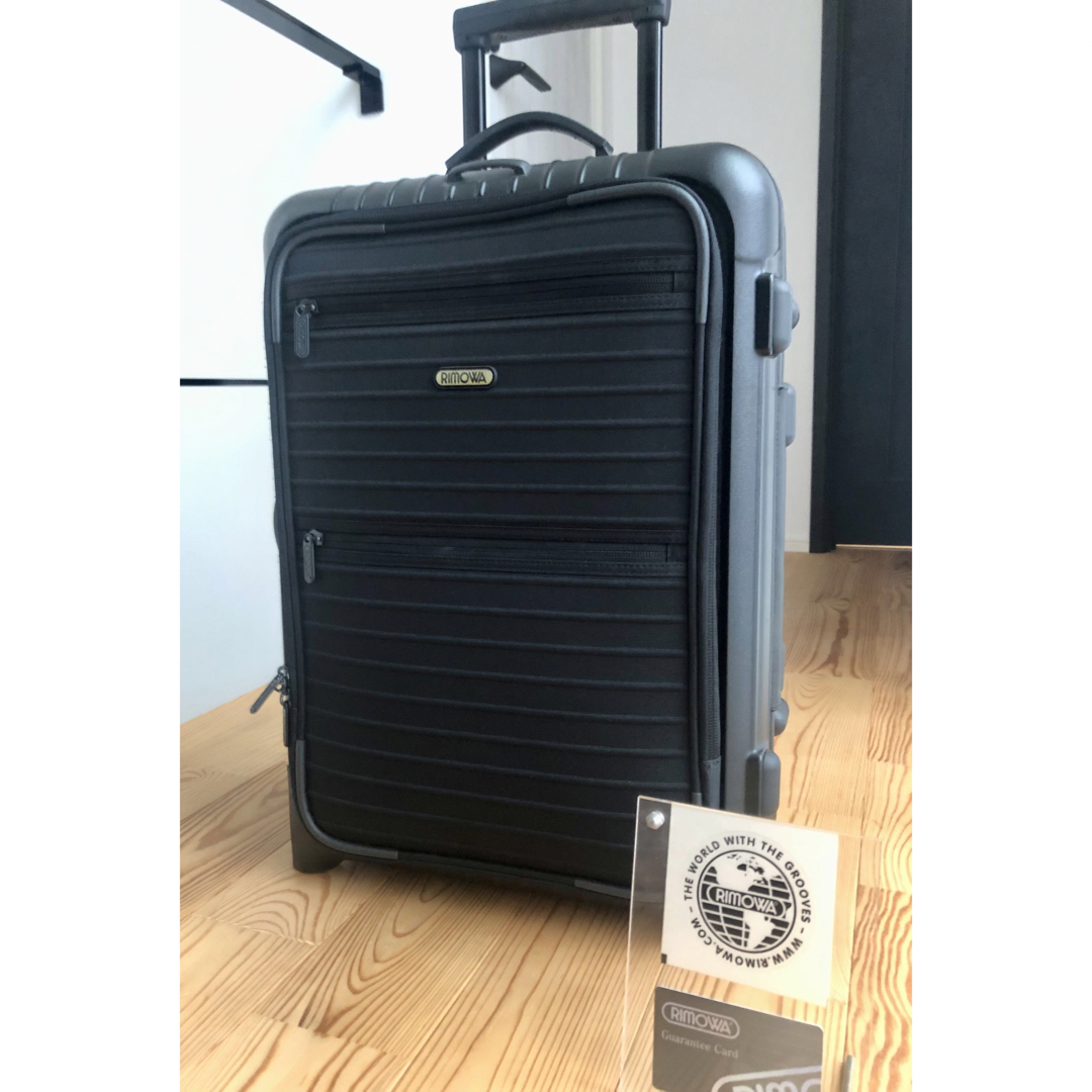 RIMOWA(リモワ)のRIMOWA/リモワ キャリーケース TSAロック付 ボレロ 旧ロゴ ブラック  メンズのバッグ(トラベルバッグ/スーツケース)の商品写真