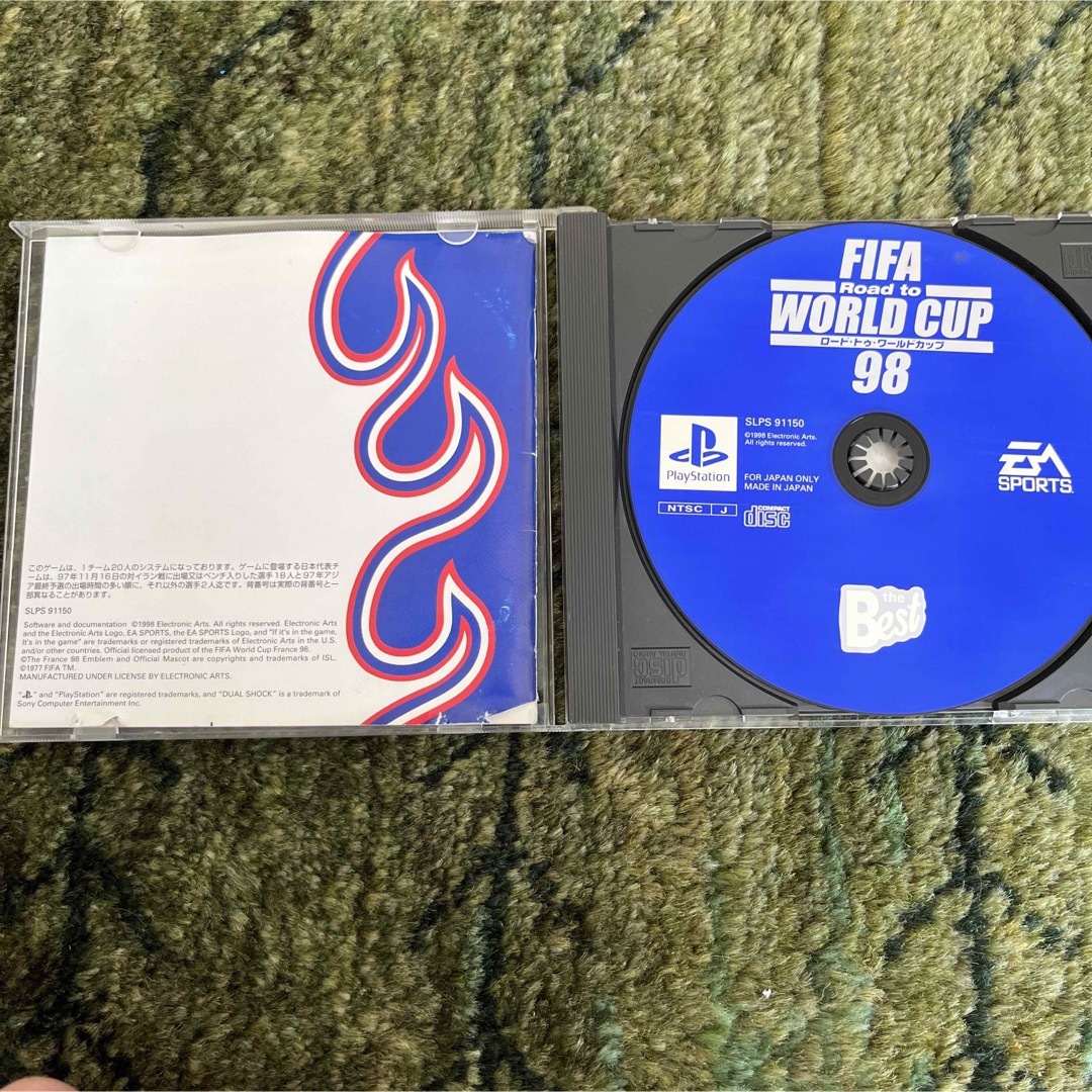 FIFAロード トゥ ワールドカップ’98 エンタメ/ホビーのゲームソフト/ゲーム機本体(家庭用ゲームソフト)の商品写真