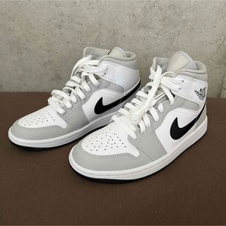 Nike Air Jordan 1 Mid Grey Fog 25.5cm