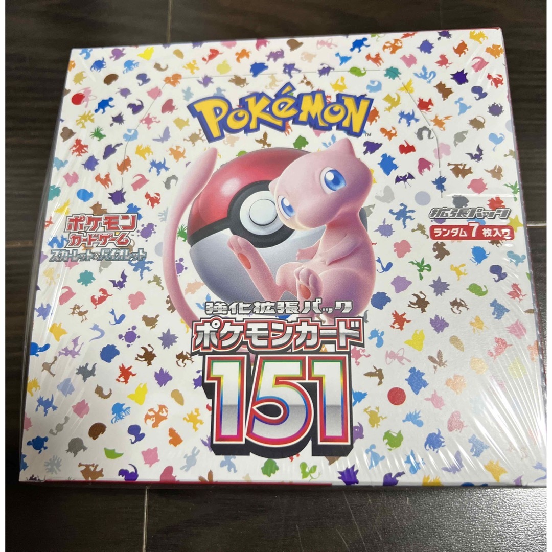 ポケモン(ポケモン)の(新品未開封)ポケモンカード151シュリンク付き エンタメ/ホビーのアニメグッズ(カード)の商品写真