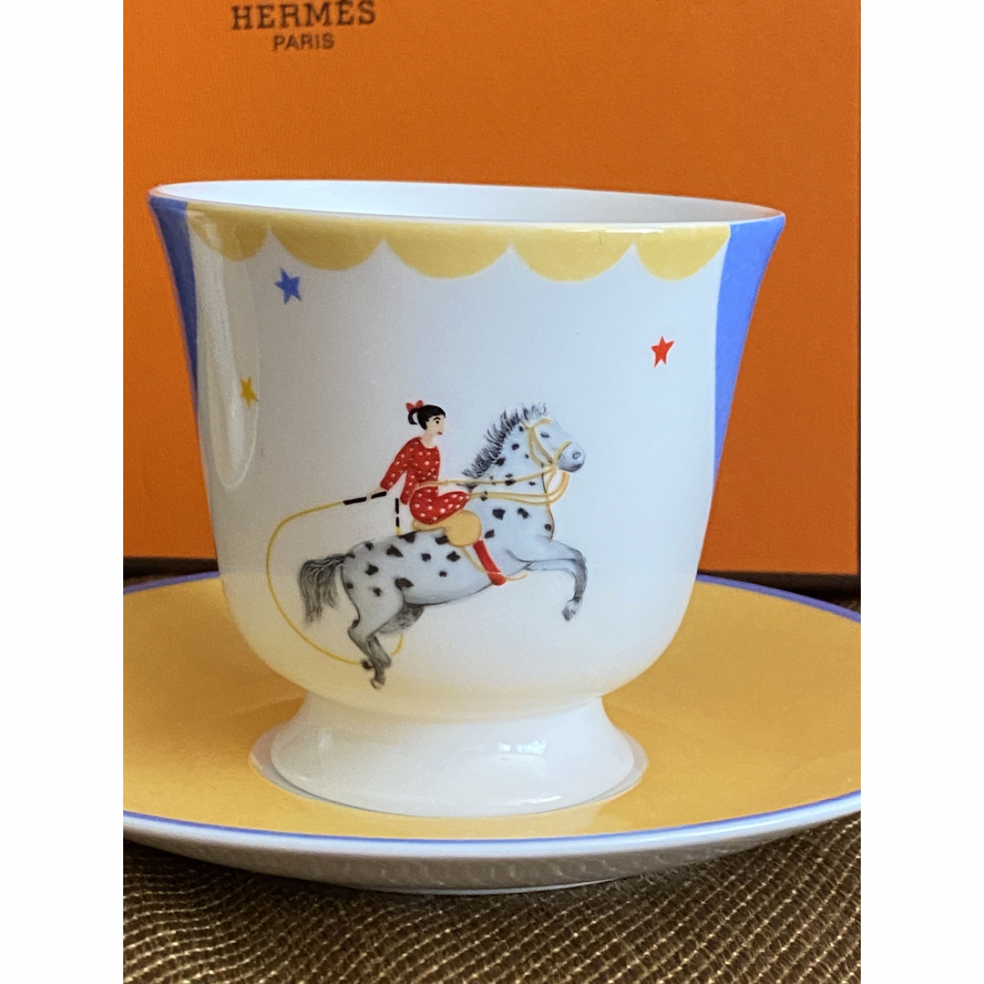 エルメス Hermes 新品未使用 マグカップ《ソレイユ ドゥ》2客 - 食器
