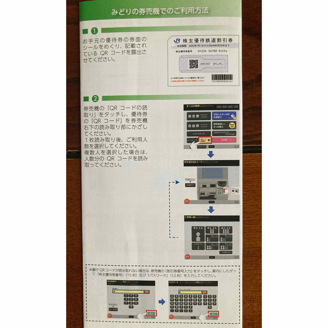 JR西日本　株主優待優待鉄道割引券2枚　グループ株主優待割引券　1冊 2