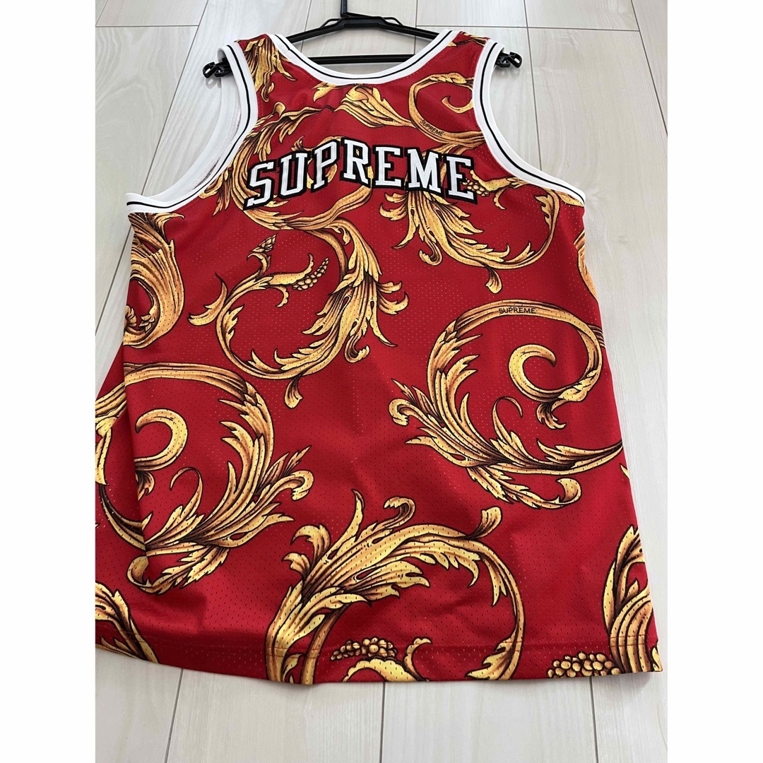 supreme✕NIKE セットアップL  マフラ26.5